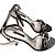 Sandali Dolce & Gabbana in pelle argento 37 - vista 2