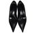 Vicini Heels Black Leather  ref.15760