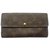 Sarah Louis Vuitton Wallets Brown Leather  ref.15810