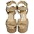 Sandali con zeppa Giuseppe Zanotti Good 115 pelle beige - vista 2
