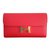 Hermès Constance clutch wallet Cuir Rose  ref.16037