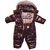 Burberry Jumpsuits Brown Polyamide  ref.16315