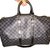 Keepall Louis Vuitton Taschen Aktentaschen Grau Leinwand  ref.16316