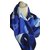 Gucci Lenços de seda Azul  ref.16489
