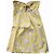 Autre Marque Vestido bustier Princesse Tam Tam amarillo con estampado de palmeras 38 - vista 2
