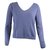 Zadig & Voltaire Cashmere Sweater Blue  ref.16654