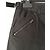 Pantalón recto de algodón recubierto negro Comptoir Des Cotonniers - vista 3