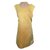 Autre Marque Dresses Yellow Silk  ref.16766