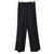 Yves Saint Laurent Pants, leggings Black Wool  ref.16772