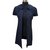 Chanel Denim Dress with Zippers Blue Tweed  ref.16871