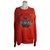 Kenzo upperr Sweat Rosso Cotone  ref.16908
