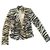 Balmain Jackets Zebra print Denim  ref.17100