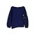 Autre Marque Pullover Ema Eviler, Größe IT38 Blau Wolle  ref.17132
