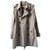Burberry Prorsum Trench coats Beige Polyester  ref.17215