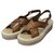 Prada Sandals Chestnut Leather  ref.17223