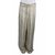 Lanvin Pantalon vintage Blanco roto  ref.17381