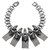 Collana Mawi 'Flapper Fringe' Metallico