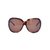 Tom Ford Sabine übergroße Sonnenbrille Braun Kunststoff  ref.17981