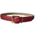 Longchamp Belt Red Leather  ref.18106