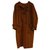 Yves Saint Laurent duffle coat Caramel Wool  ref.18179