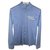 Moschino Jeans long sleeves shirt new slim fit Blue Cotton  ref.18234