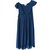 Vanessa Bruno Athe Vestito Blu Seta  ref.18372