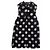 Vestido de seda Giorgio Armani com estampa de bolinhas e bustier Multicor