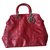 Dior Borse Rosso Pelle  ref.19521