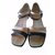 Chanel Sandals Beige Leather  ref.19657