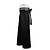 Autre Marque Annexe Trägerloses Seidenkleid Schwarz Weiß - Ansicht 3