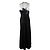 Autre Marque Annexe Trägerloses Seidenkleid Schwarz Weiß - Ansicht 4