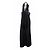 Autre Marque Annexe Trägerloses Seidenkleid Schwarz Weiß - Ansicht 7