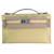 Kelly Hermès Clutch-Taschen Gelb Leder  ref.19813