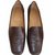 Chanel Flats Brown Leather  ref.19980