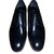 Prada zapatos para hombre formal encaje hasta zapatos de cuero negro nwt  ref.20394