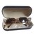 Louis Vuitton Sonnenbrille Golden Metall  ref.20419