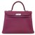 Hermès Bicolor kelly 35 Púrpura Cuero  ref.20532