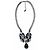 Collana in argento con cristalli Swarovski di Anton Heunis Multicolore