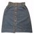 Chanel Skirt Paris-Dallas Blue Denim  ref.20576