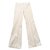 Pinko calça, leggings Branco Algodão  ref.20657
