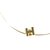 Hermès Necklace Cage d'H Gold-plated  ref.20733