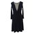 Christian Dior Dress Black Viscose  ref.20766