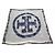 Tory Burch Pintado Hash rayado bufanda cara