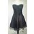 Schwarzes Kleid von Bcbg Max Azria aus Polyester - Ansicht 3