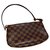 Louis Vuitton Clutch bags Brown Cloth  ref.21189