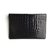 Wallets Hermès Croco Black Exotic leather  ref.21445