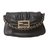 Fendi Mia Zucca Shoulder Bag Purple Leather  ref.21605