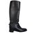 Christian Louboutin Boots Black Leather  ref.21978