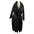 Avelon Coat Black Wool  ref.22052