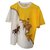 Hermès camiseta Amarillo Algodón  ref.22209